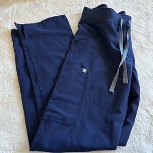 figs navy kade pants